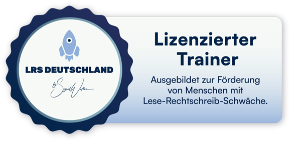 LRS, Lese-Rechtschreib-Schwäche, Intensivtraining